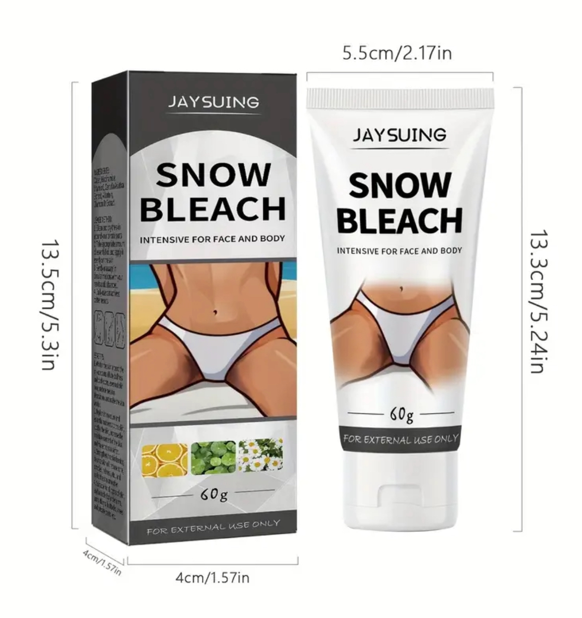 Snow Bleach Intensive for Face and Body dark spot removal cream
