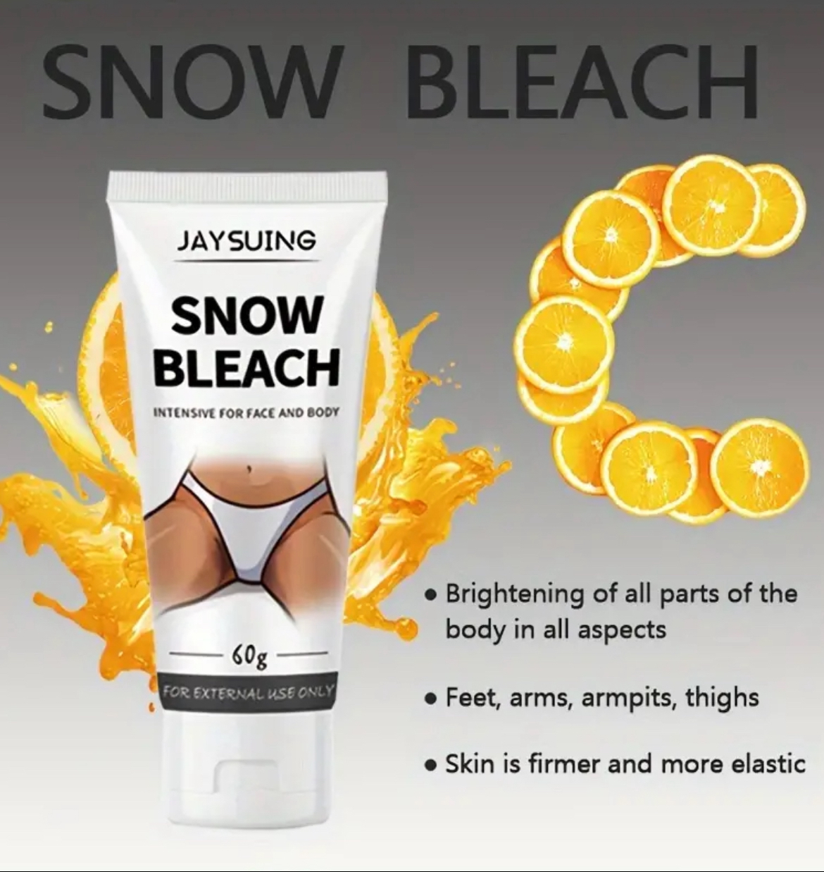 Snow Bleach Intensive for Face and Body dark spot removal cream