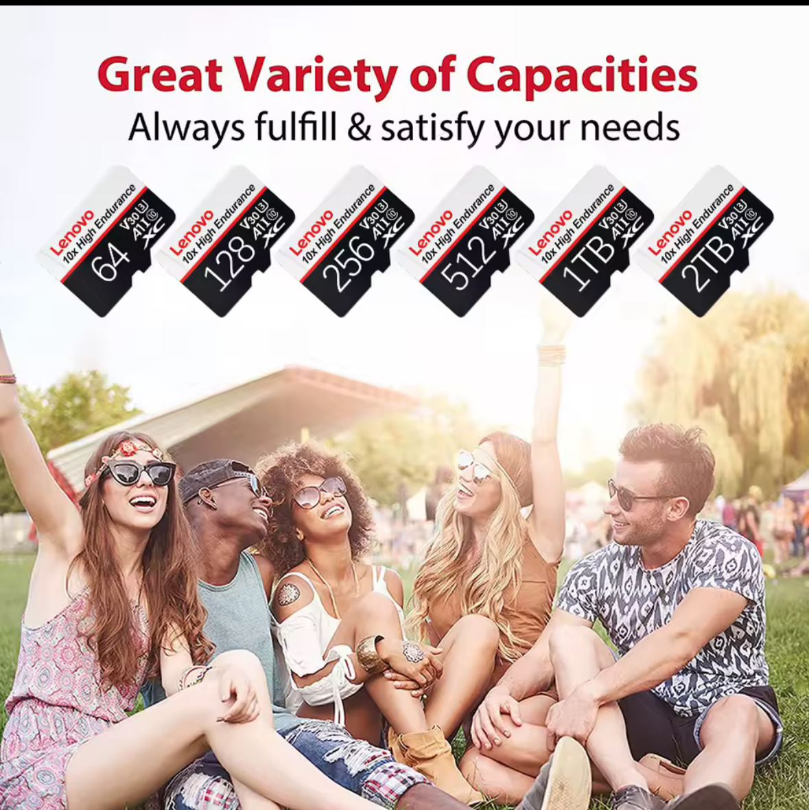 Lenovo 2TB MicroSD Card