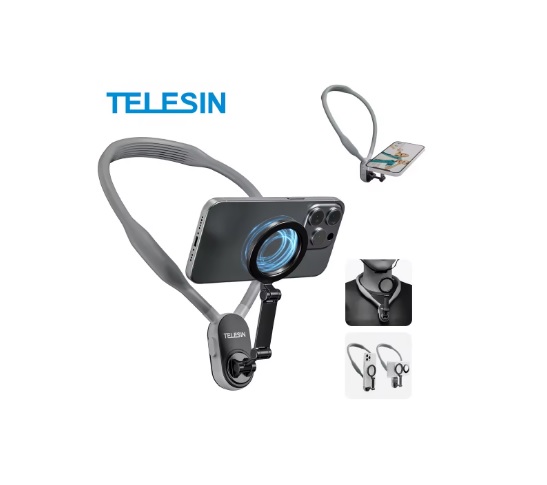 Hands-Free Neck Mount Mobile Phone Cam