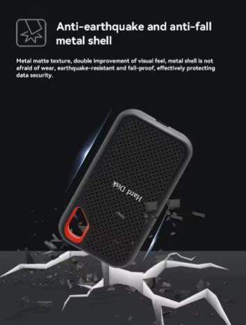 External Hard Drive SSD Solid State Drive 64TB