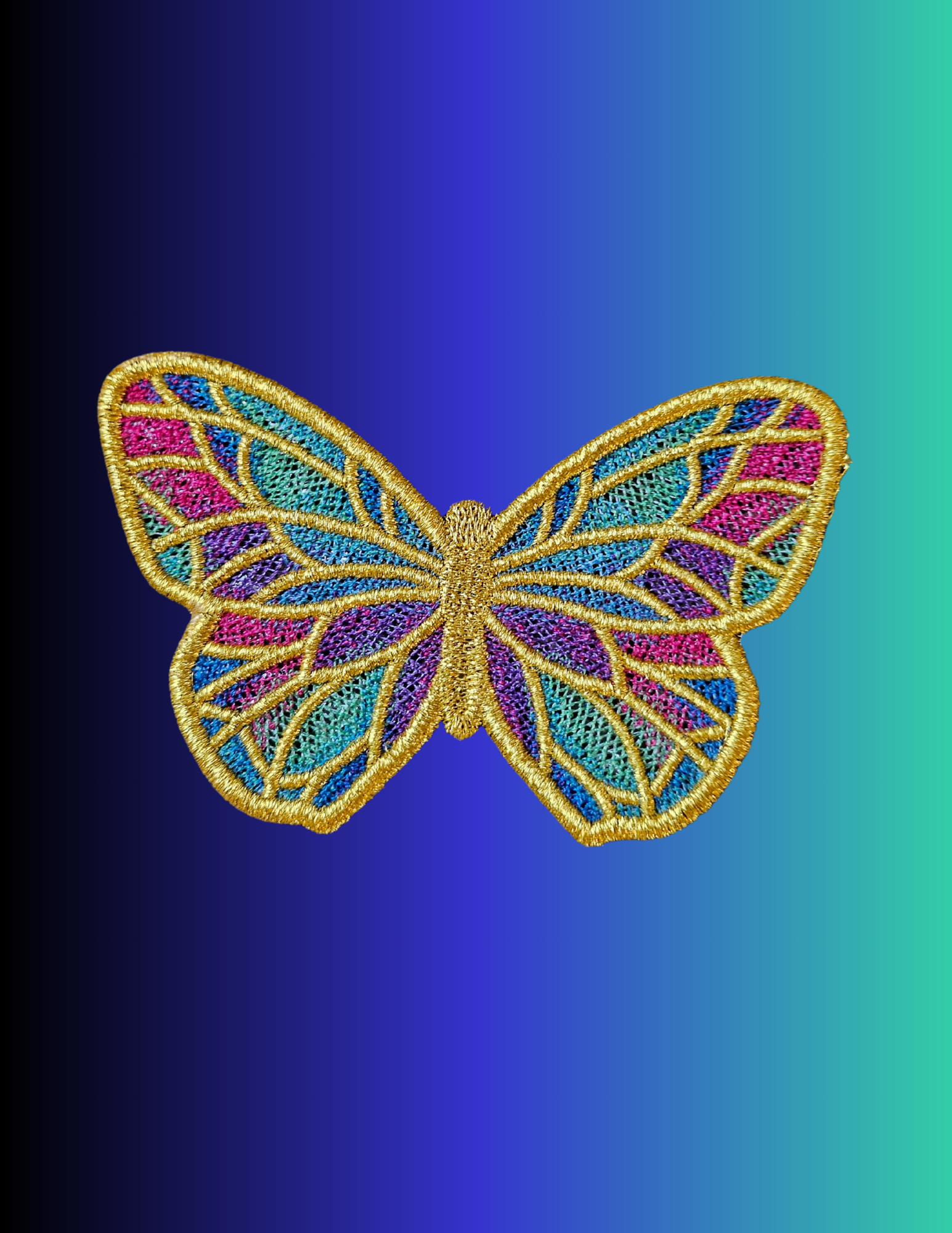 Stained Glass Butterfly