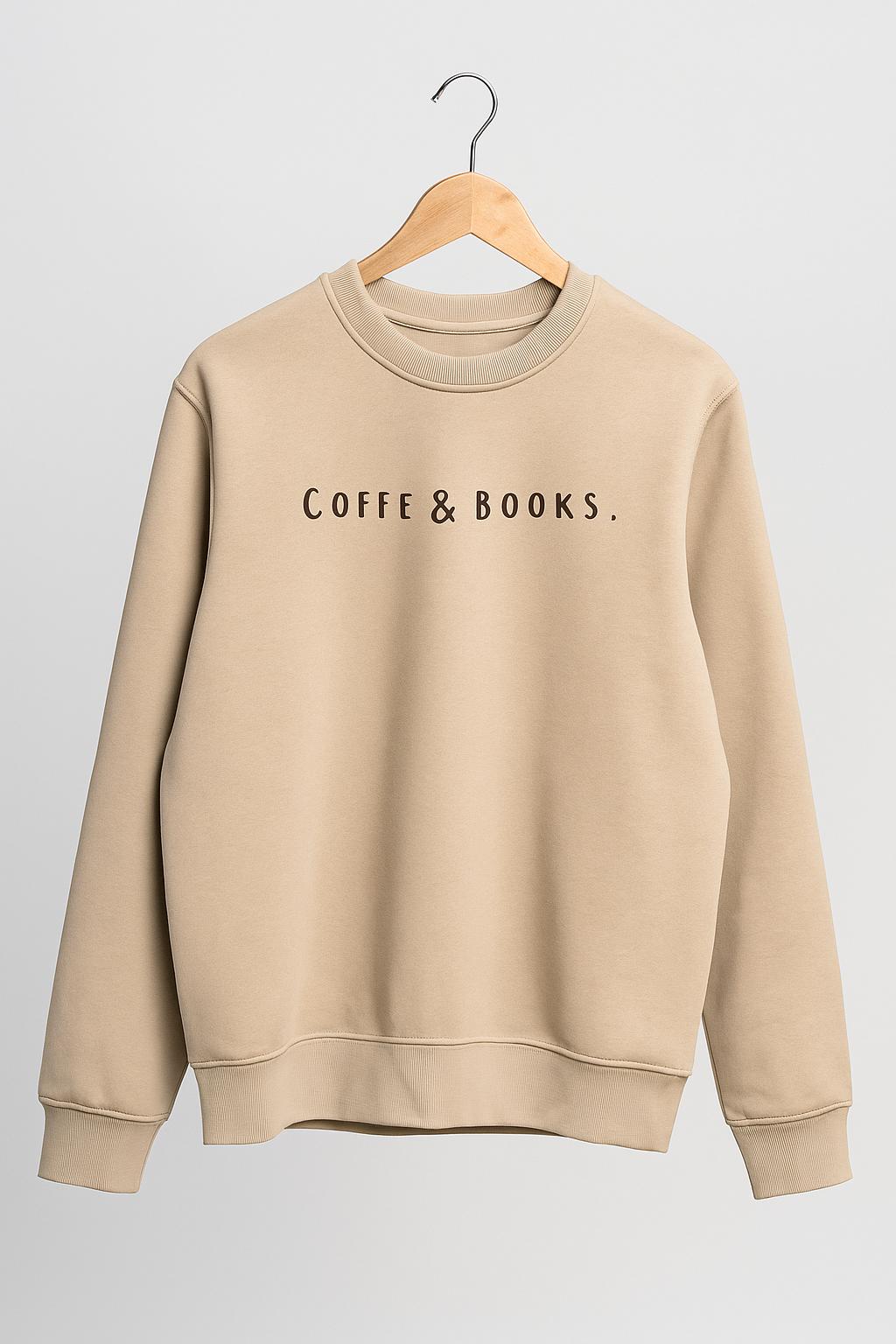 Sudadera Coffee & Books