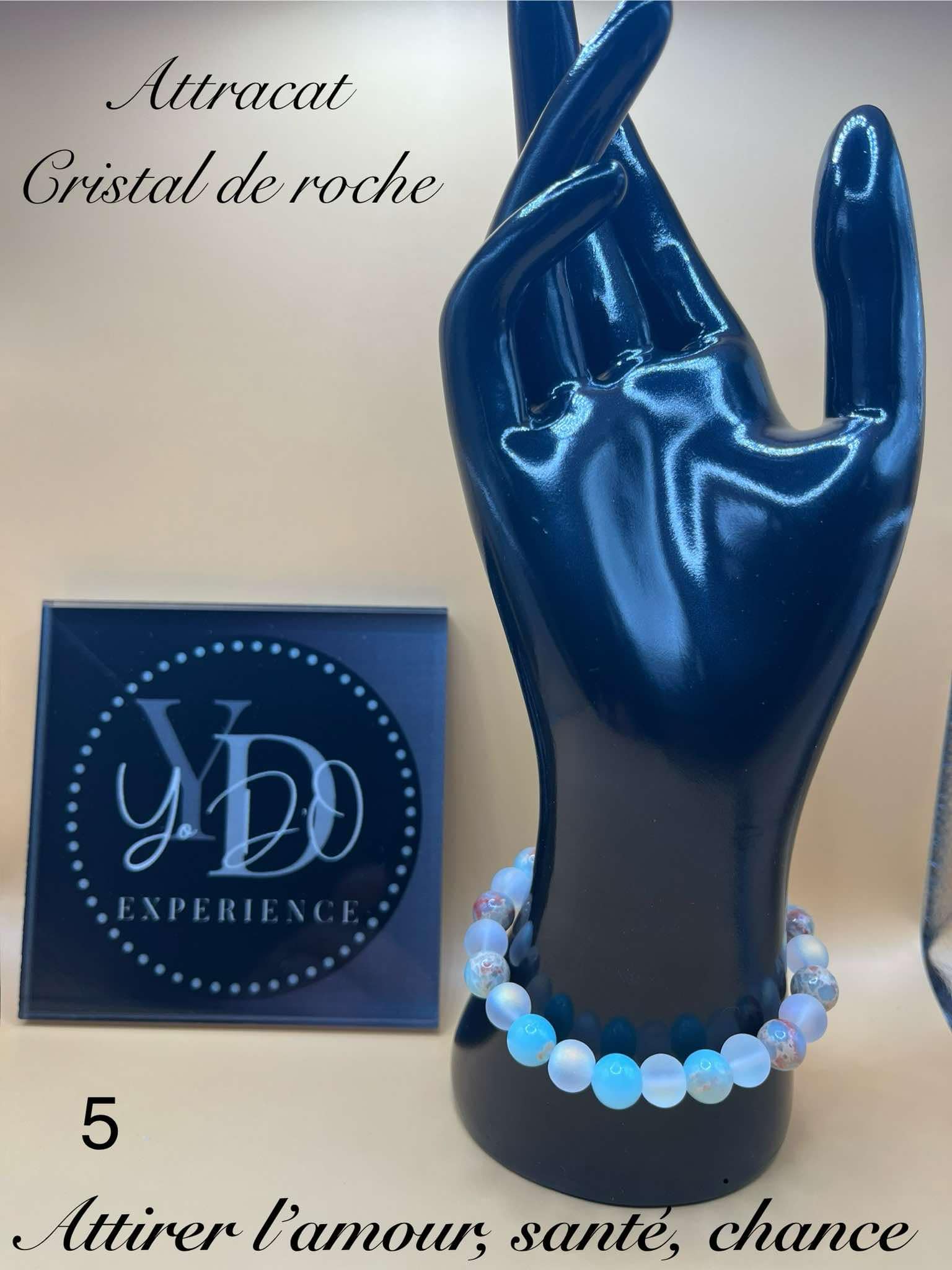 Bracelet (5) Attractat Cristal de roche