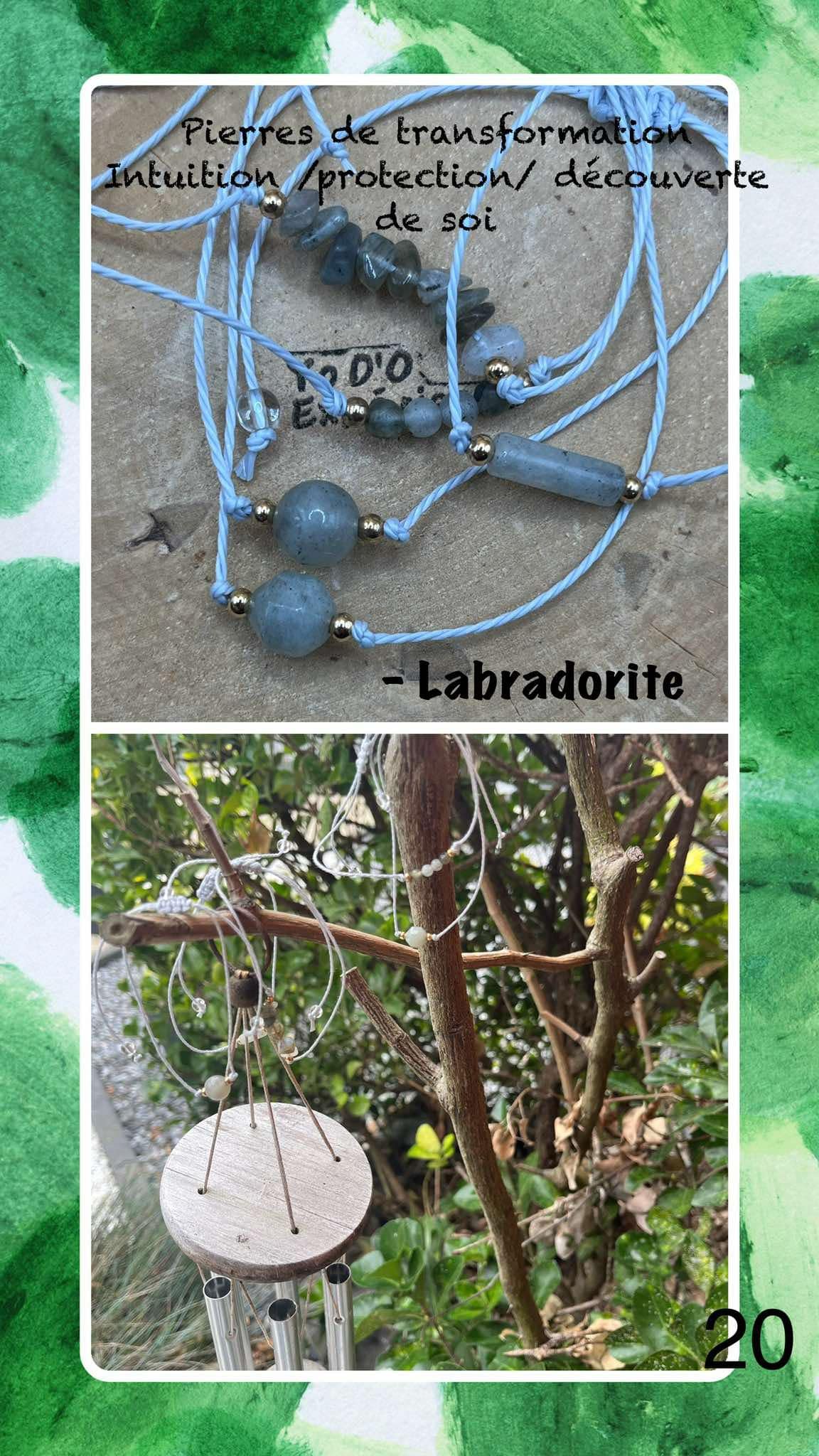 Bracelets en Labradorite (20)