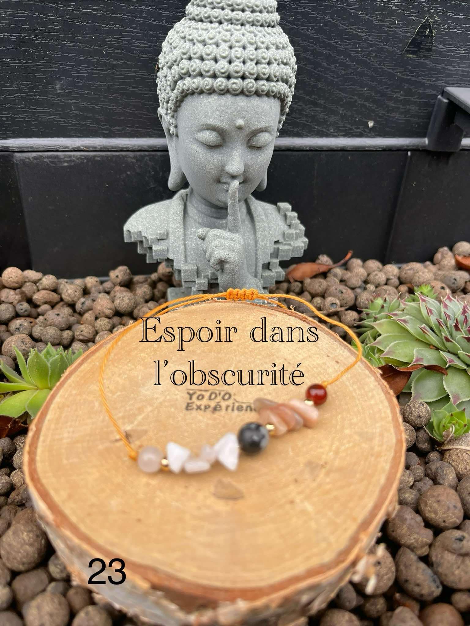 Bracelet de pierres naturelles (23)