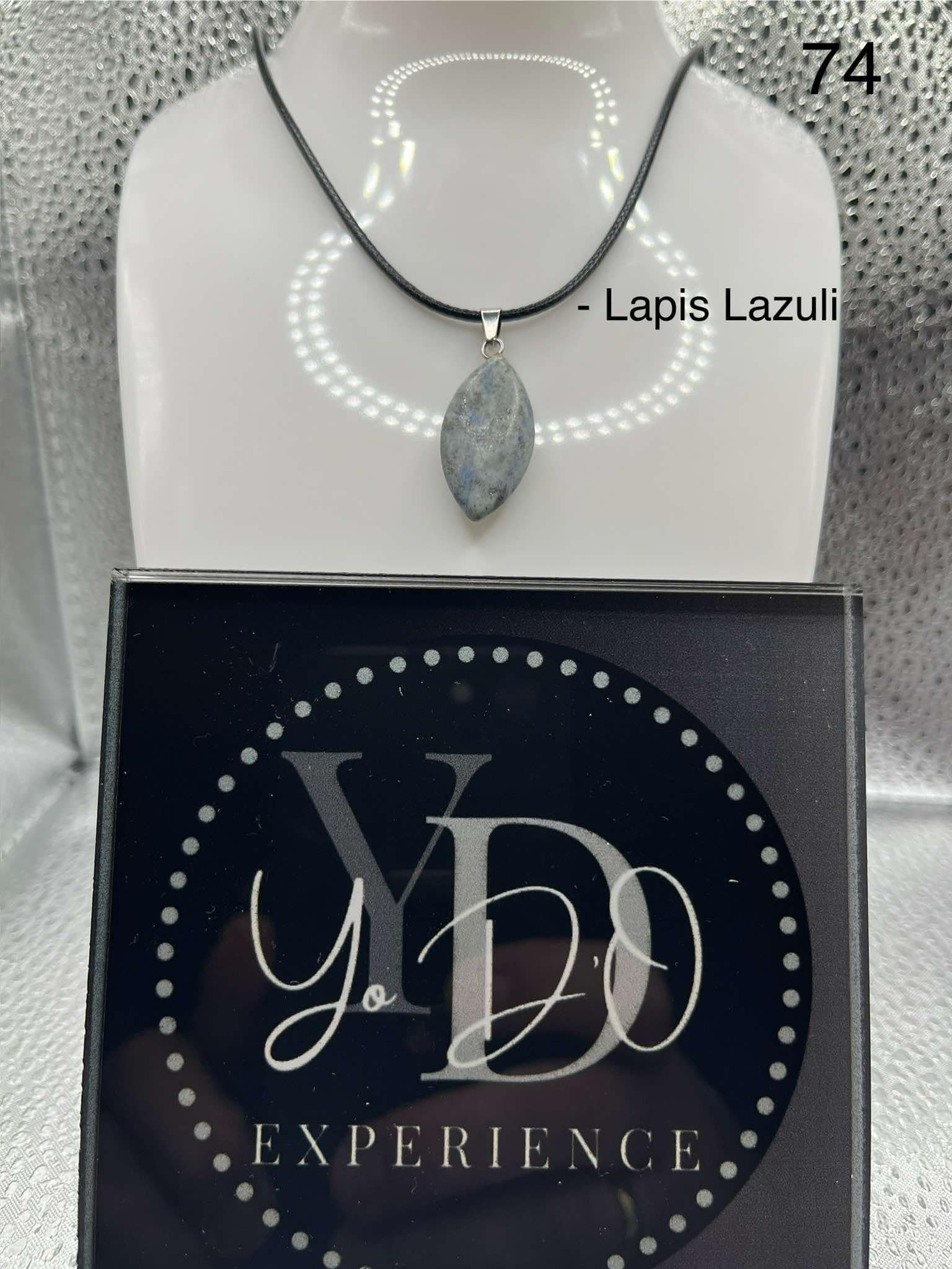 Collier avec pierre naturelle (74)