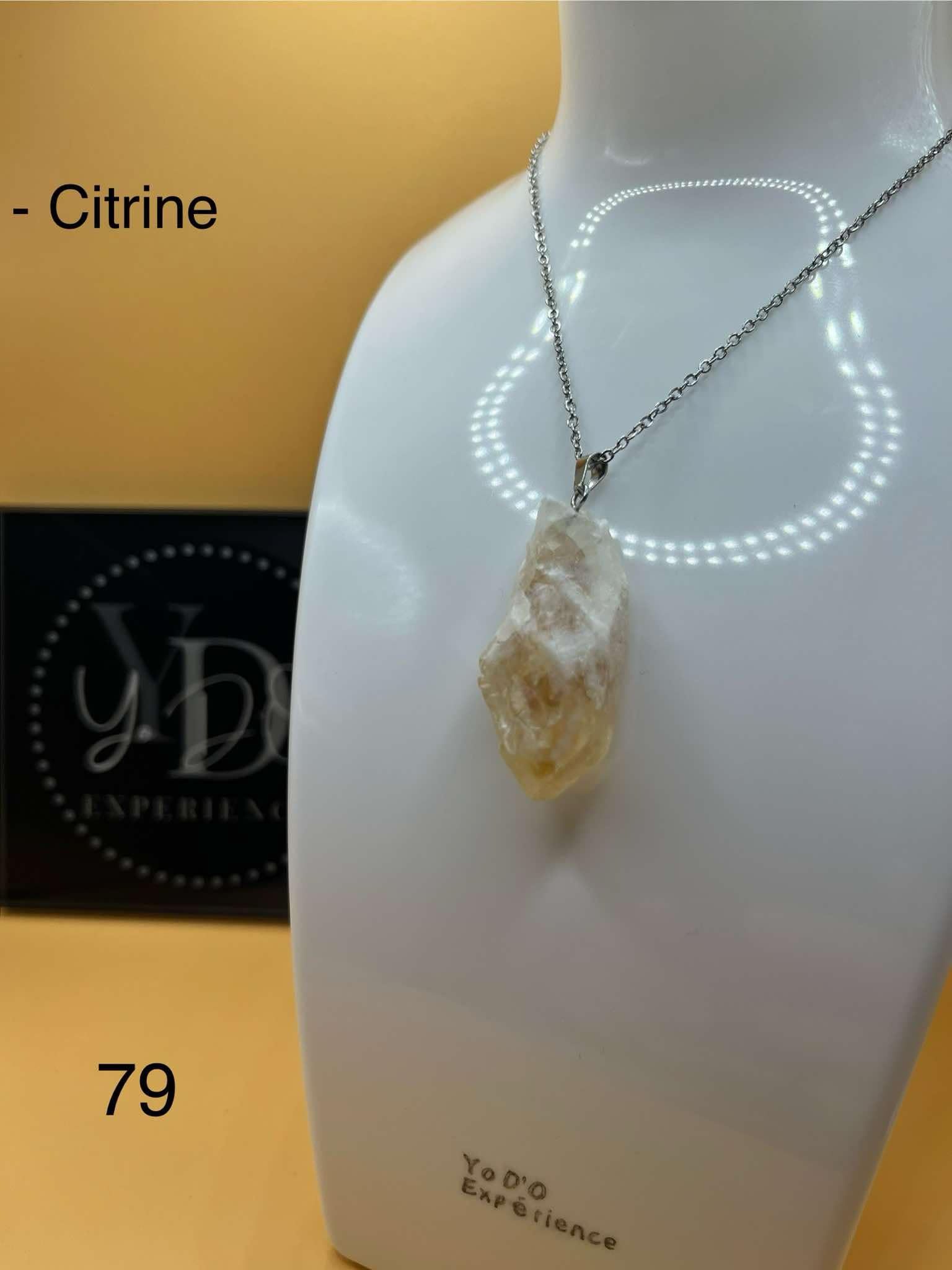 Collier en Citrine (79)