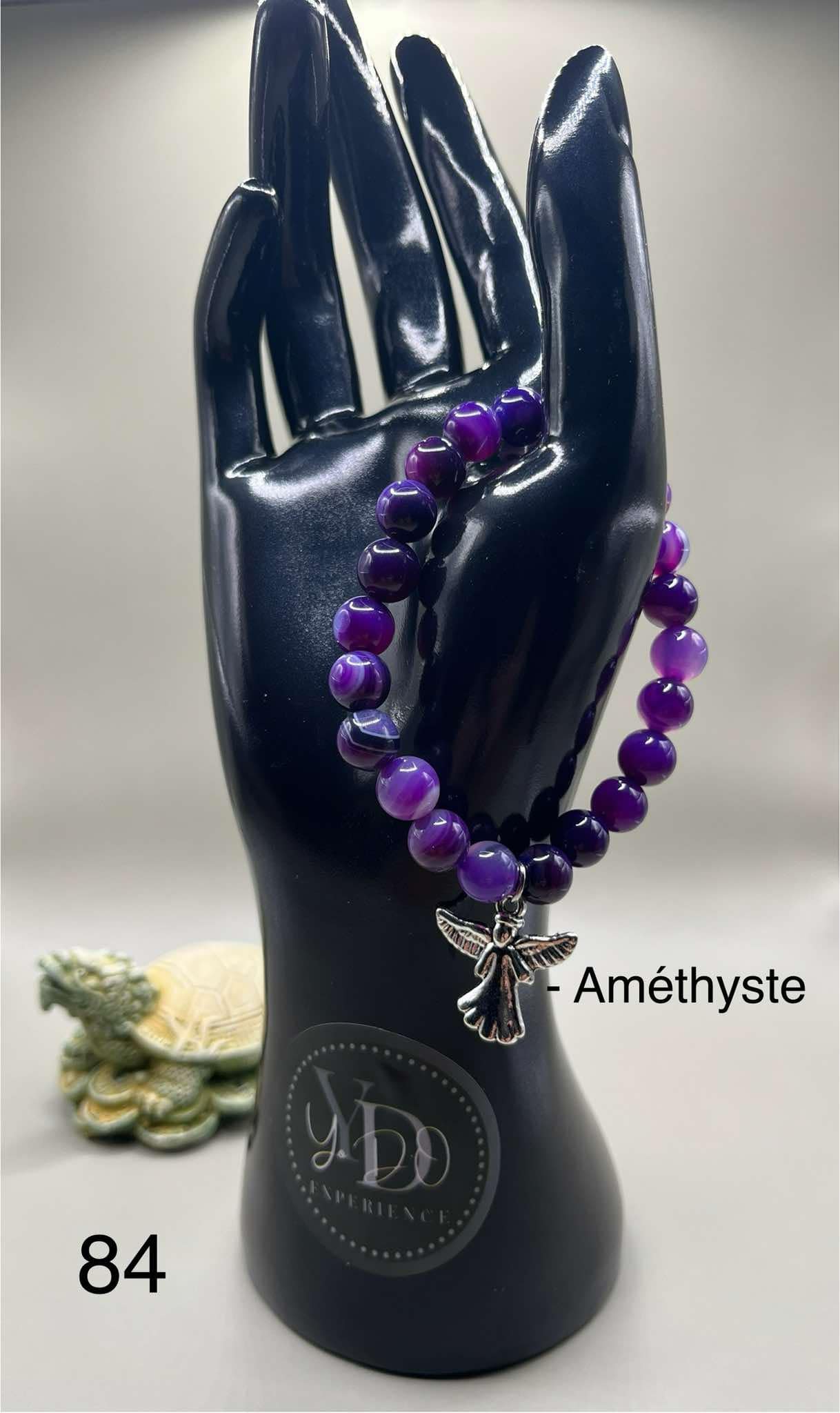 Bracelet en améthyste (84)