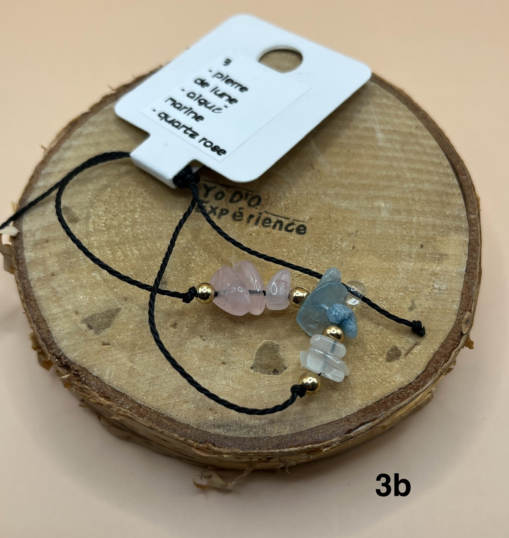 Bracelet en pierres naturelles (3) : Faire un vœu - Fertilité