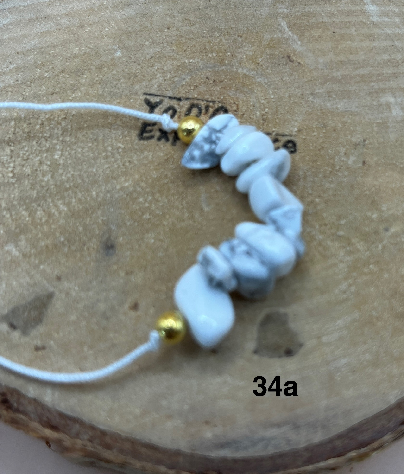 Bracelets en howlite blanche (34)
