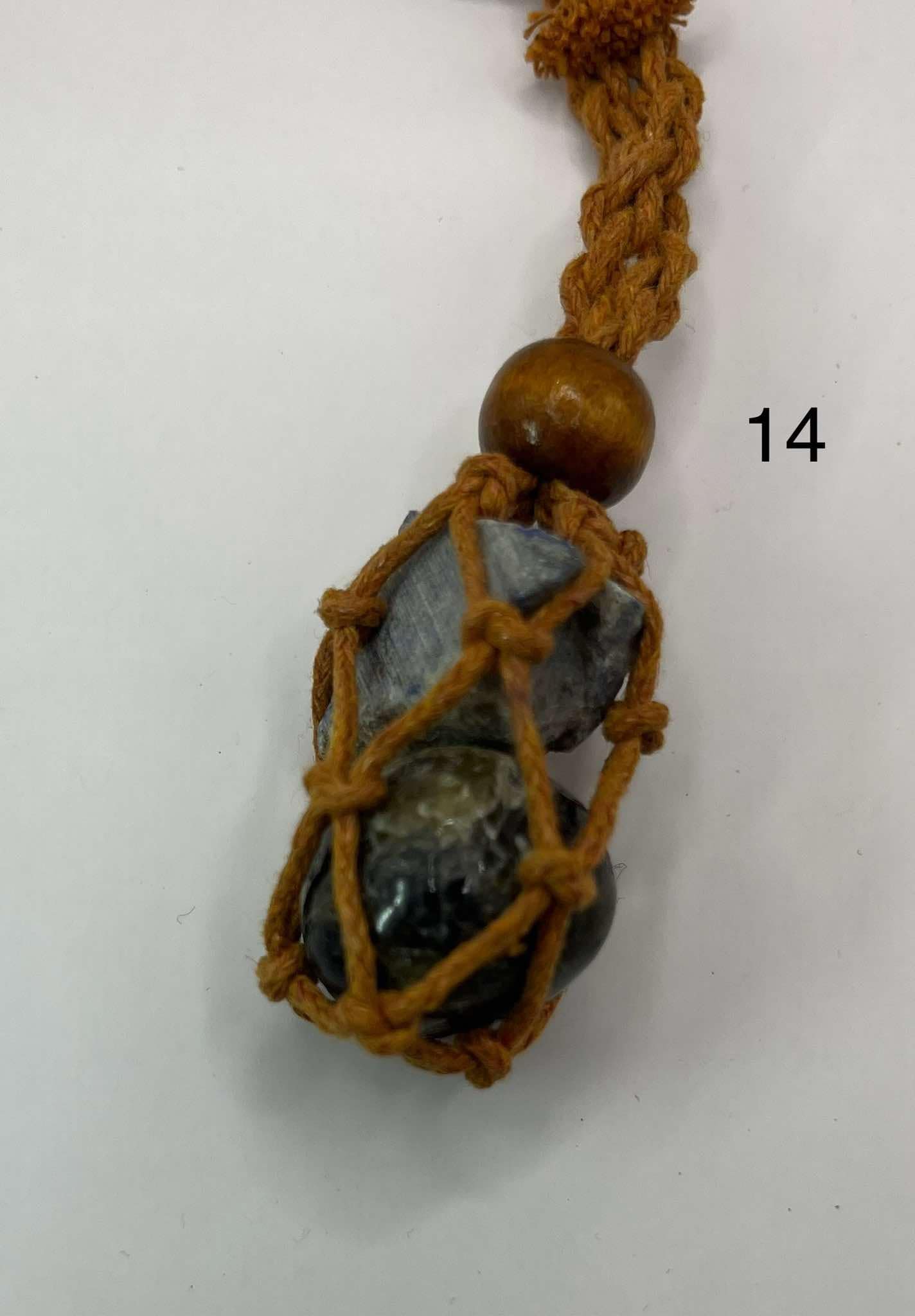 Pendentif pour chien en Lapis Lazuli et Labradorite (14)