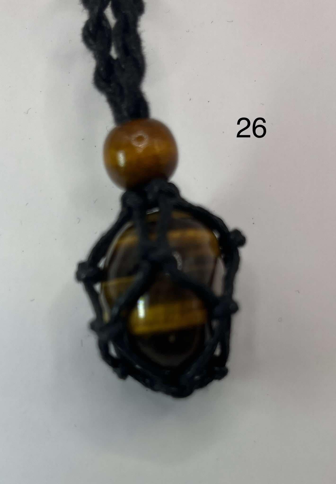 Pendentif pour chien en œil de tigre (26)