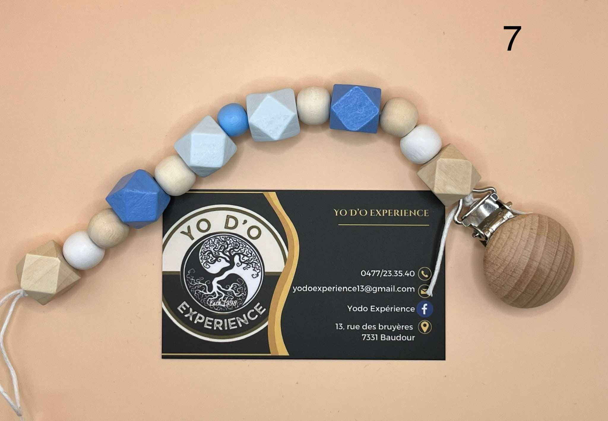 ATTACHE TÉTINE GROSSES PERLES BOIS (7)