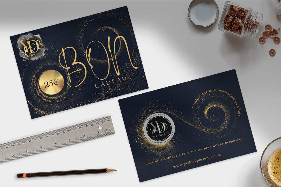 Carte-cadeau pour prestation massage
