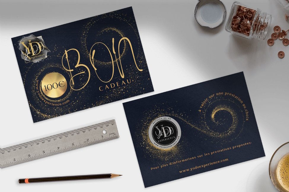 Carte-cadeau pour prestation massage