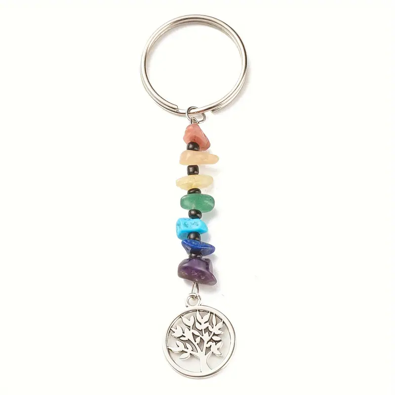 Porte-clés en pierres naturelles (pc1)