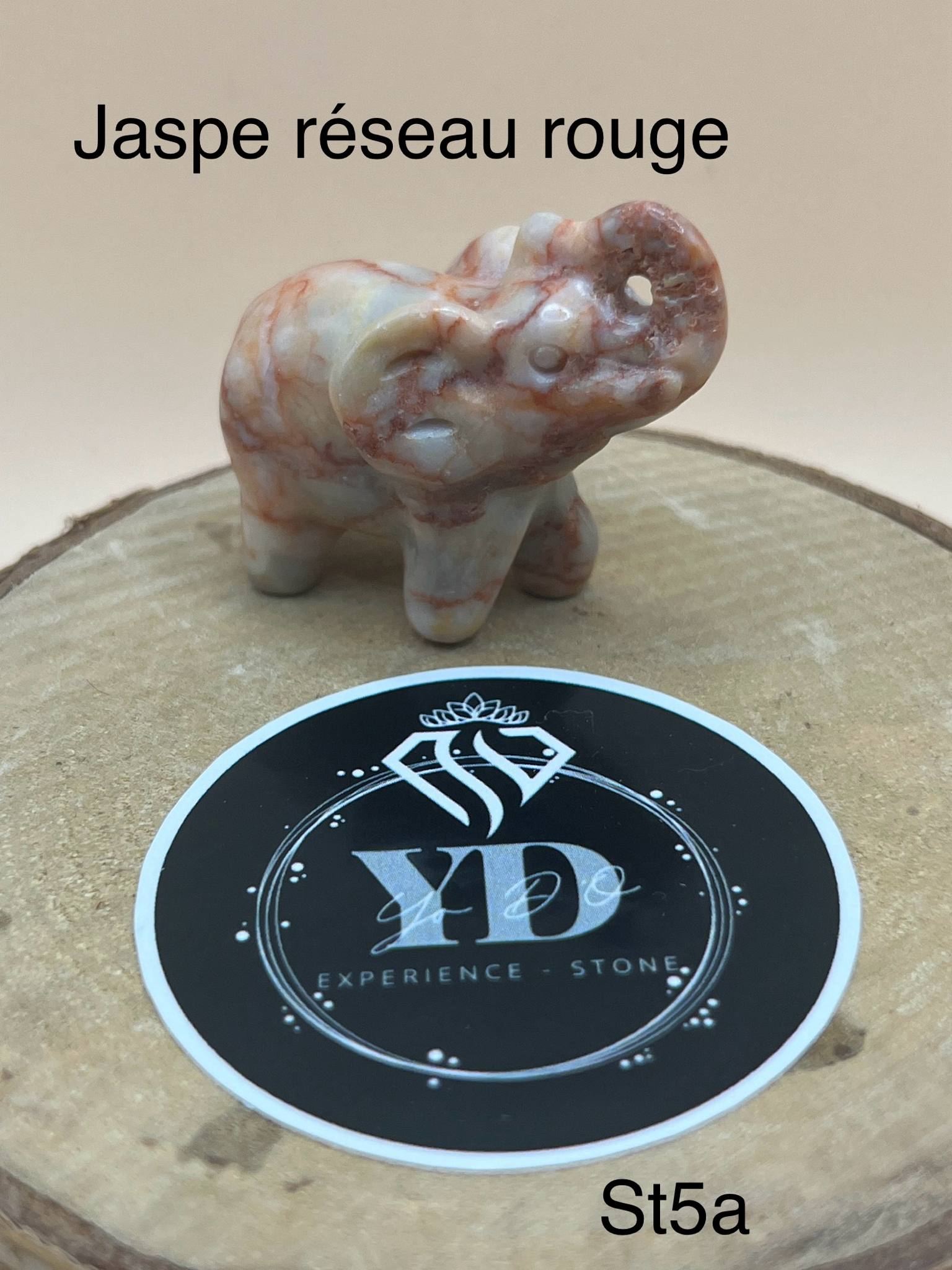 Figurines d'éléphants en pierre (prix à l'unité) (sp5)