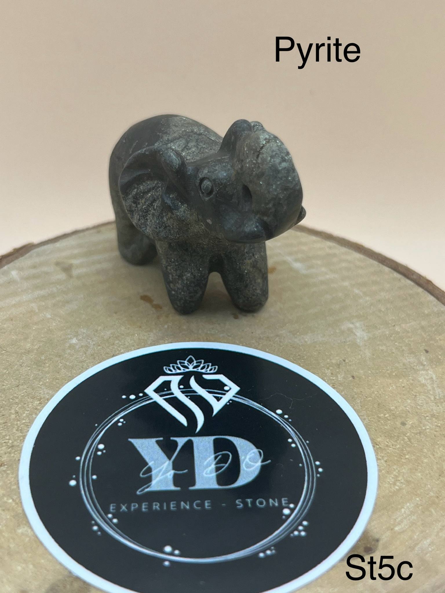 Figurines d'éléphants en pierre (prix à l'unité) (sp5)