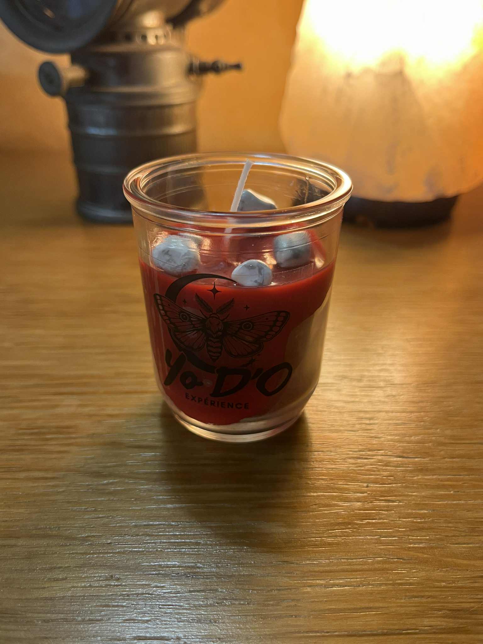 Bougie artisanale (Boug61) calme, sérénité, clarté mentale, relaxation 