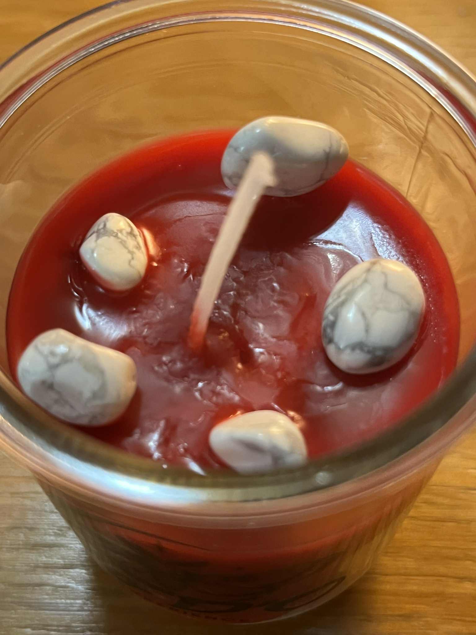 Bougie artisanale (Boug61) calme, sérénité, clarté mentale, relaxation 