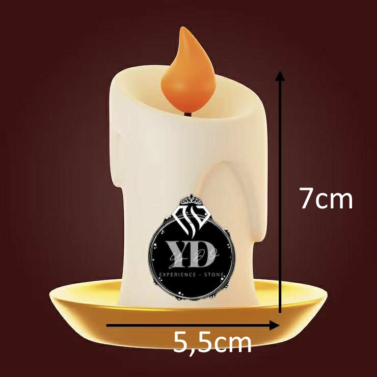 Bougie artisanale (Boug61) calme, sérénité, clarté mentale, relaxation 