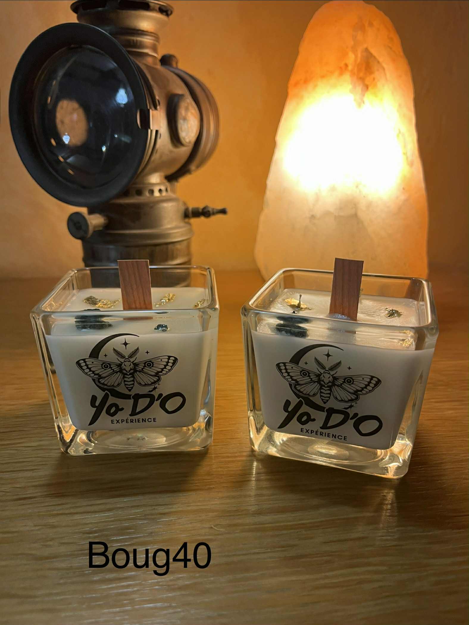 Bougies artisanales alliance de purification et de transformation (Boug40)