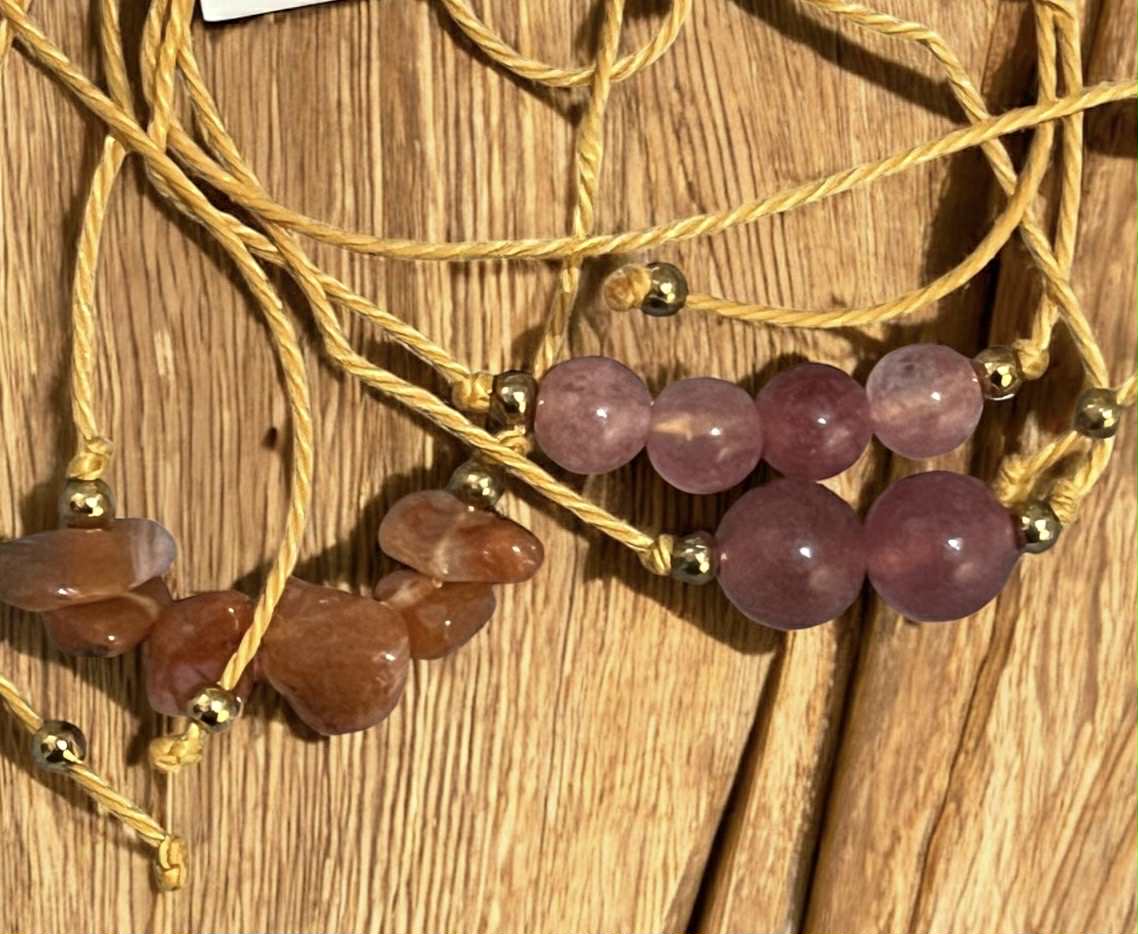 Bracelets en pierres naturelles (57) Joie – Vitalité – Confiance en soi – Énergie – Créativité – Optimisme – Courage – Dynamisme – Équilibre émotionnel