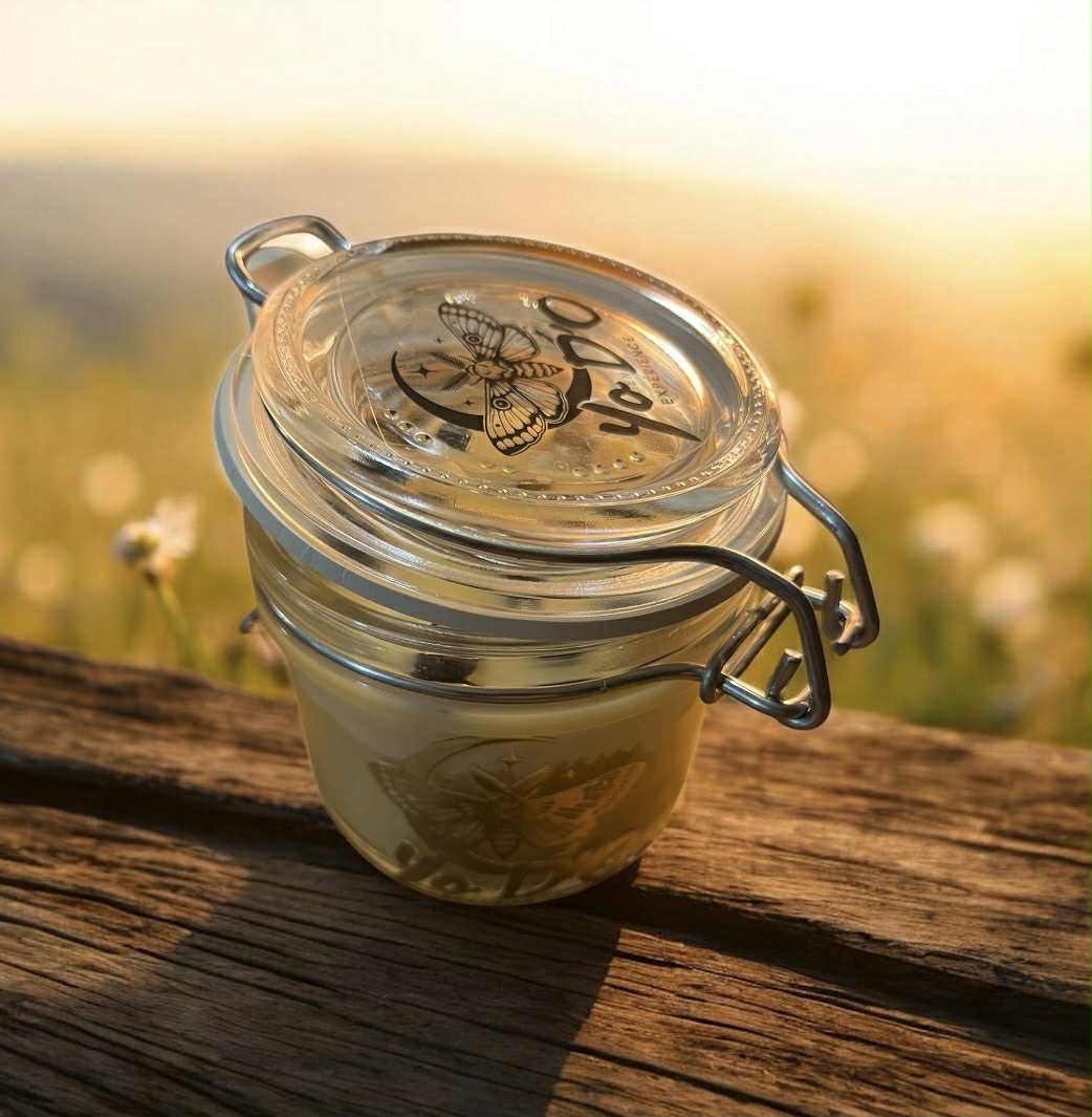 Bougie artisanale purification, élimine les énergies stagnantes, protection (Boug42)