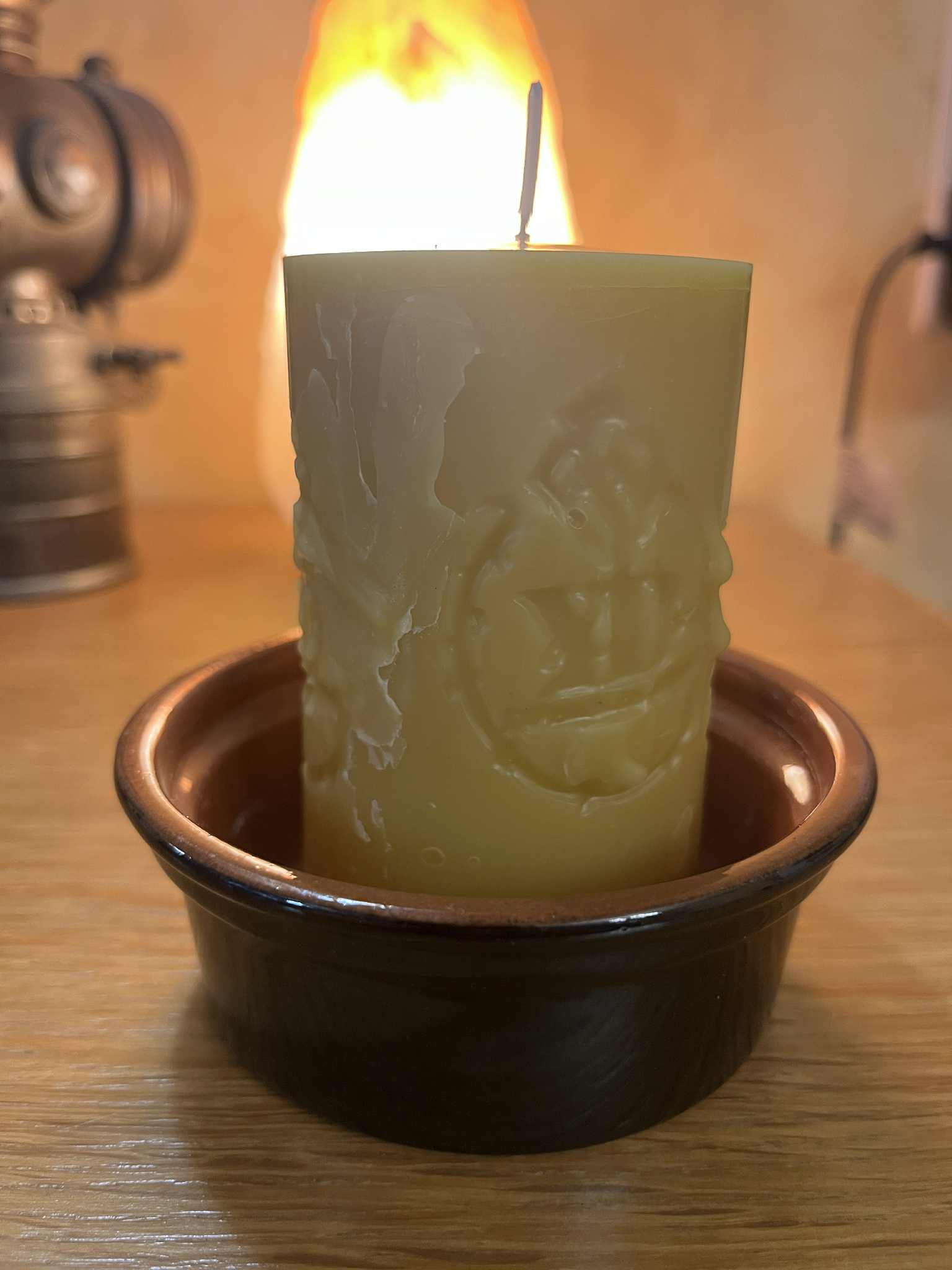 Bougie artisanale  (Boug53) sérénité absolue, apaisant, détente, bien-être