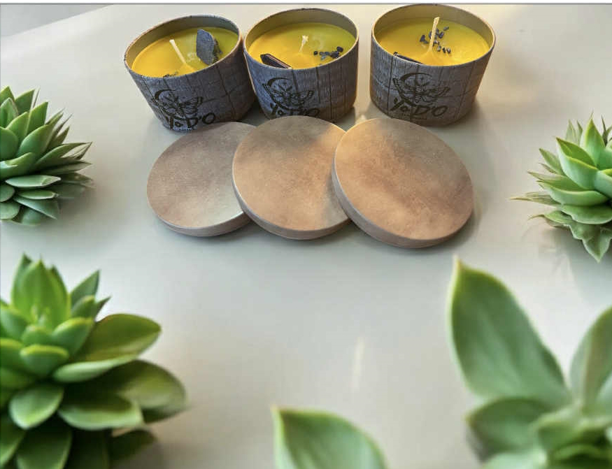 Bougies artisanales sérénité, compréhension et harmonie (Boug12)