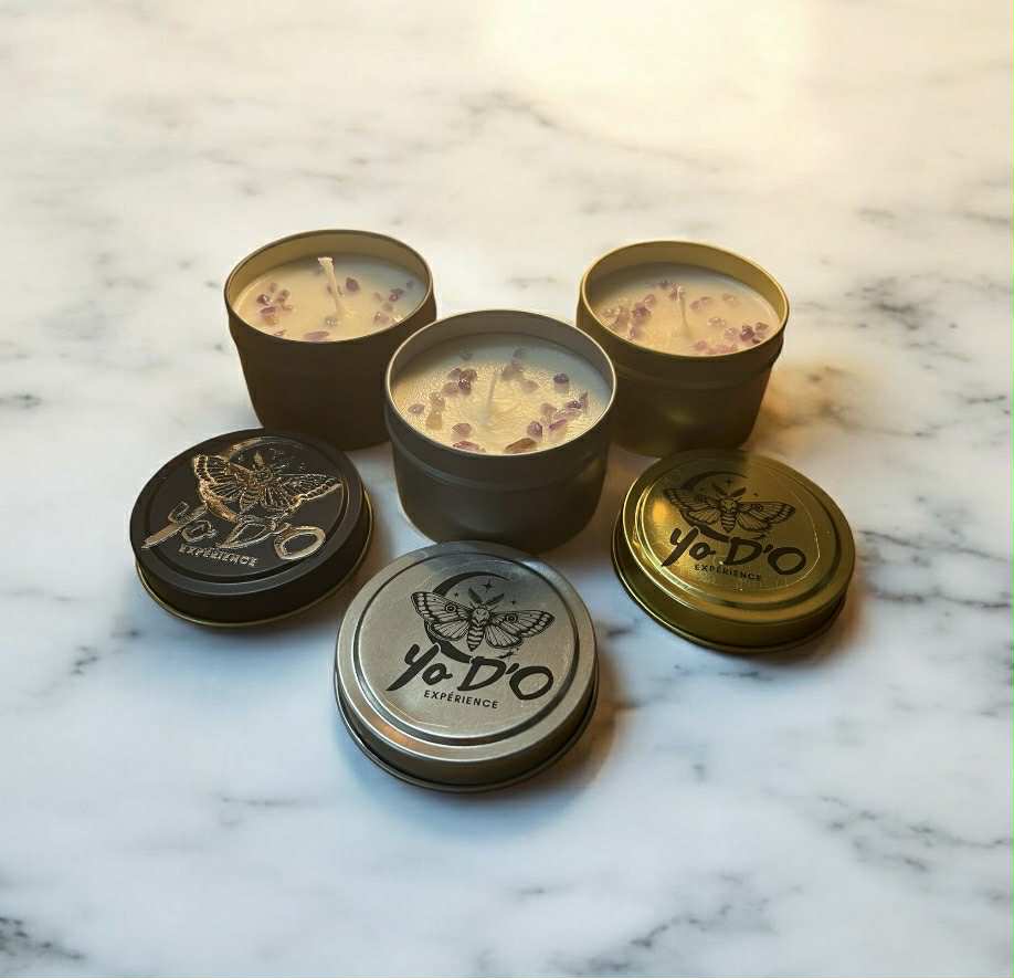 Bougies artisanales sommeil paisible, beauté et fragilité (Boug5)