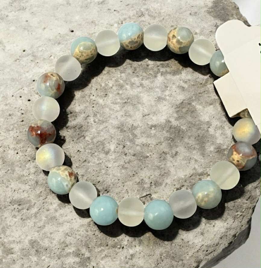 Bracelet en pierres naturelles (5) Amplification & Pureté