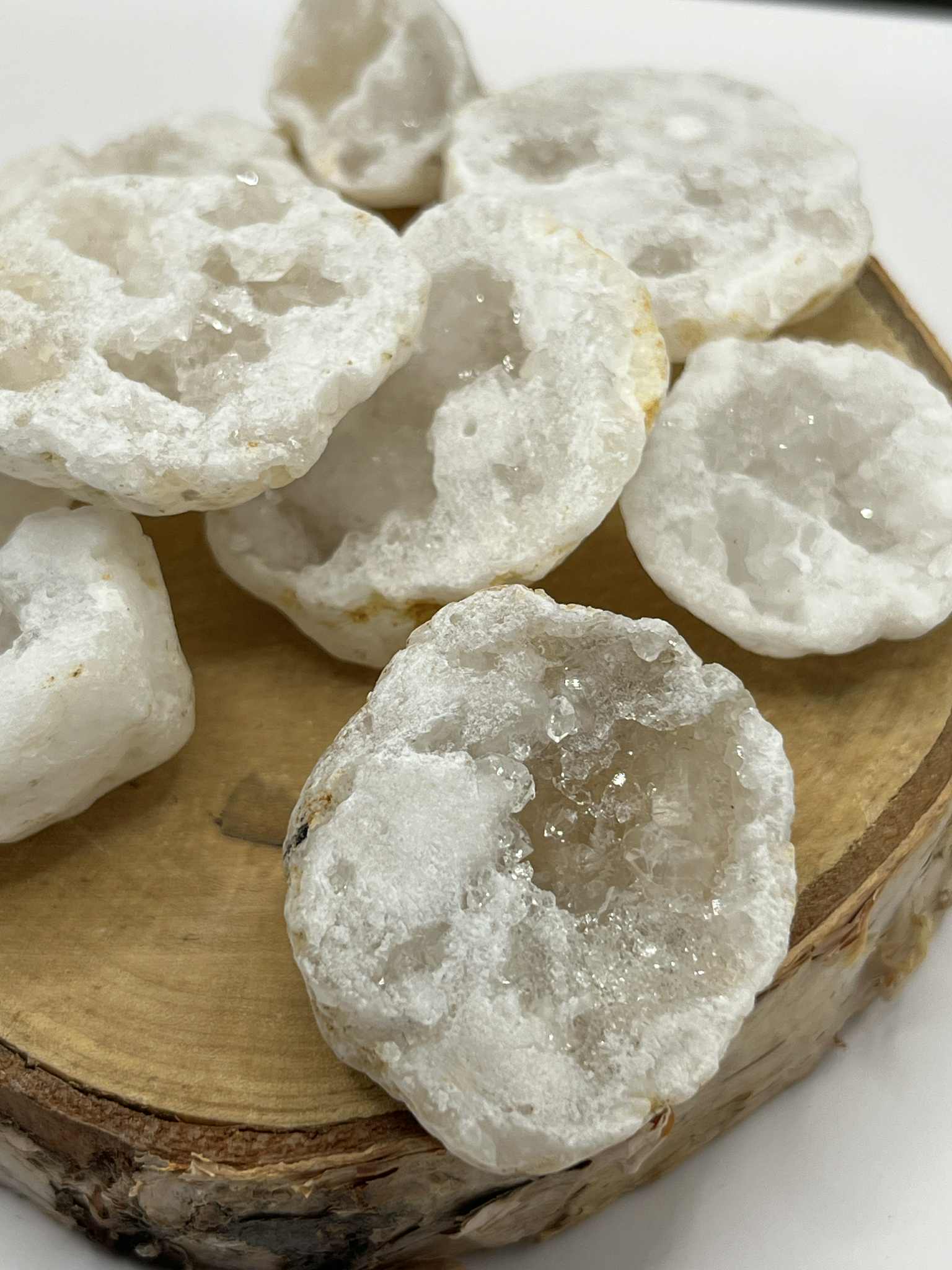 Géodes de quartz blanc (Pb5)