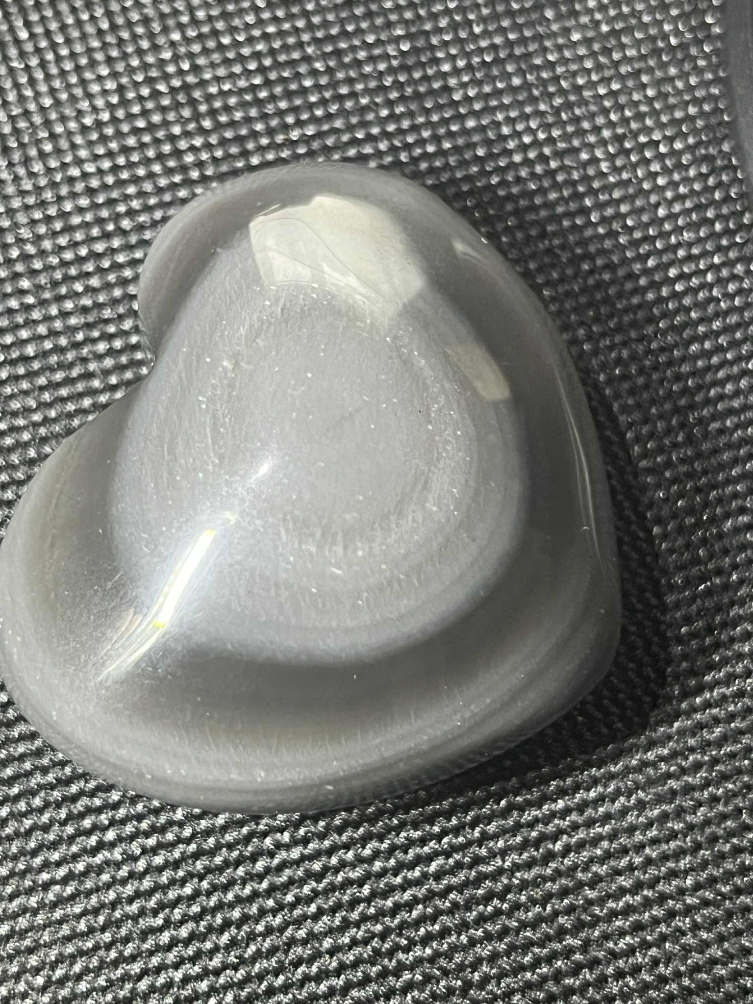 Coeur en Agate grise (Pb31)