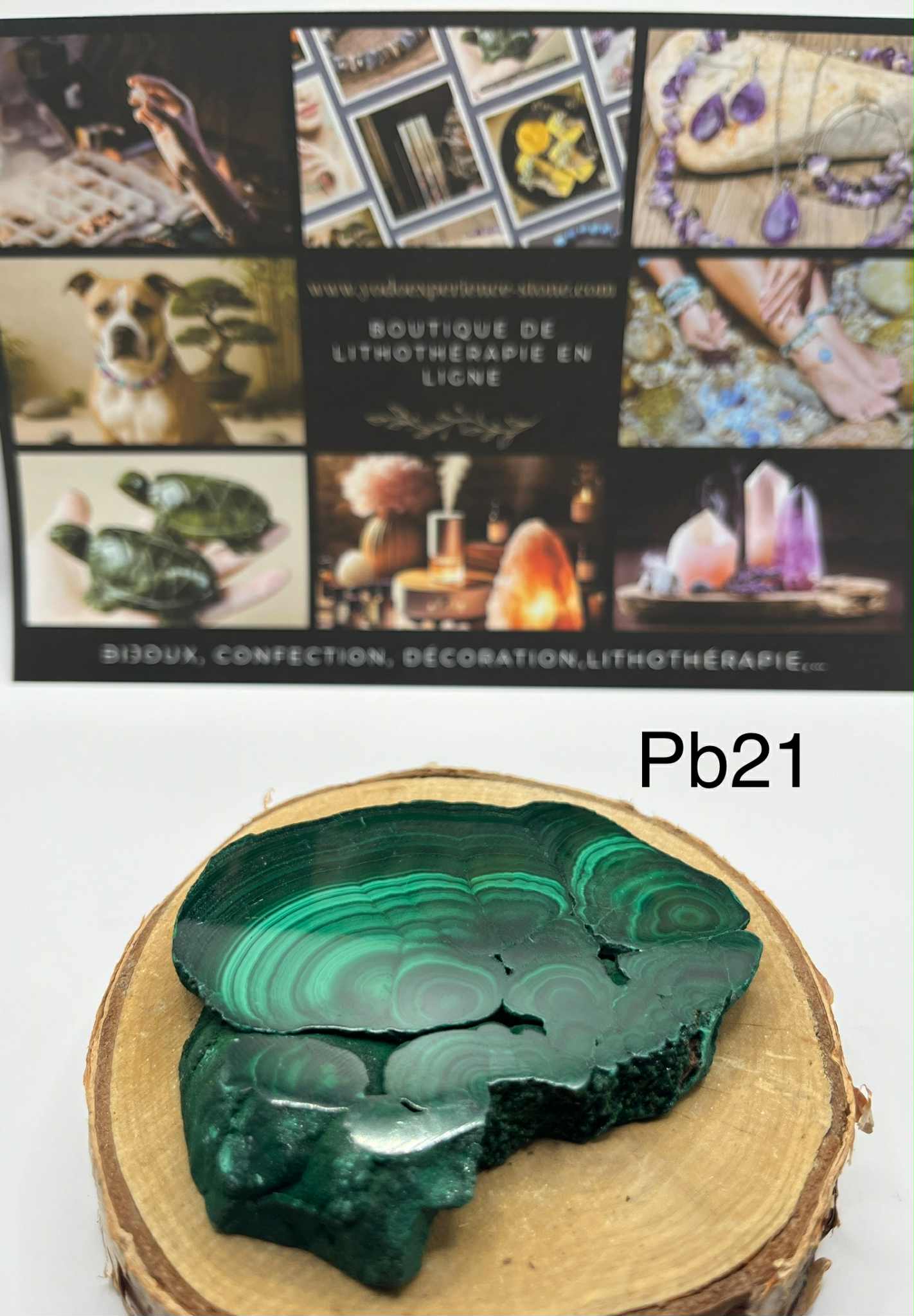 Tranche de Malachite (Pb21)