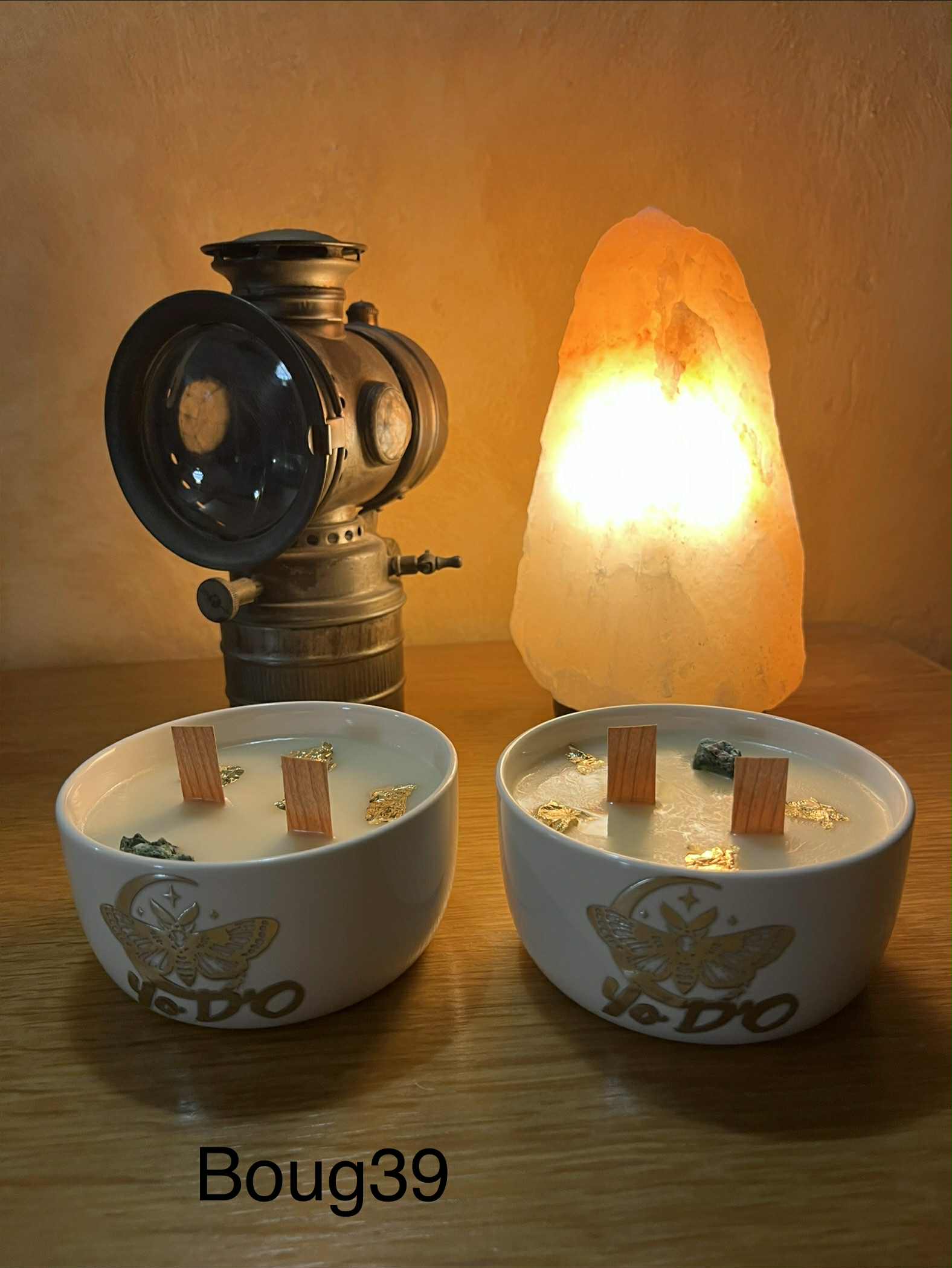 Bougies artisanales alliance de purification et de transformation.(Boug39)