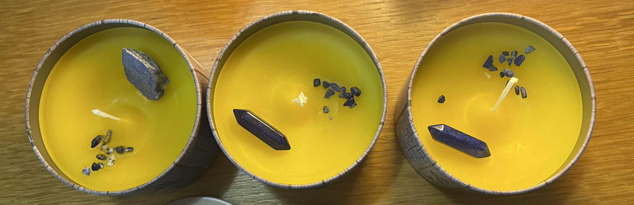 Bougies artisanales sérénité, compréhension et harmonie (Boug12)
