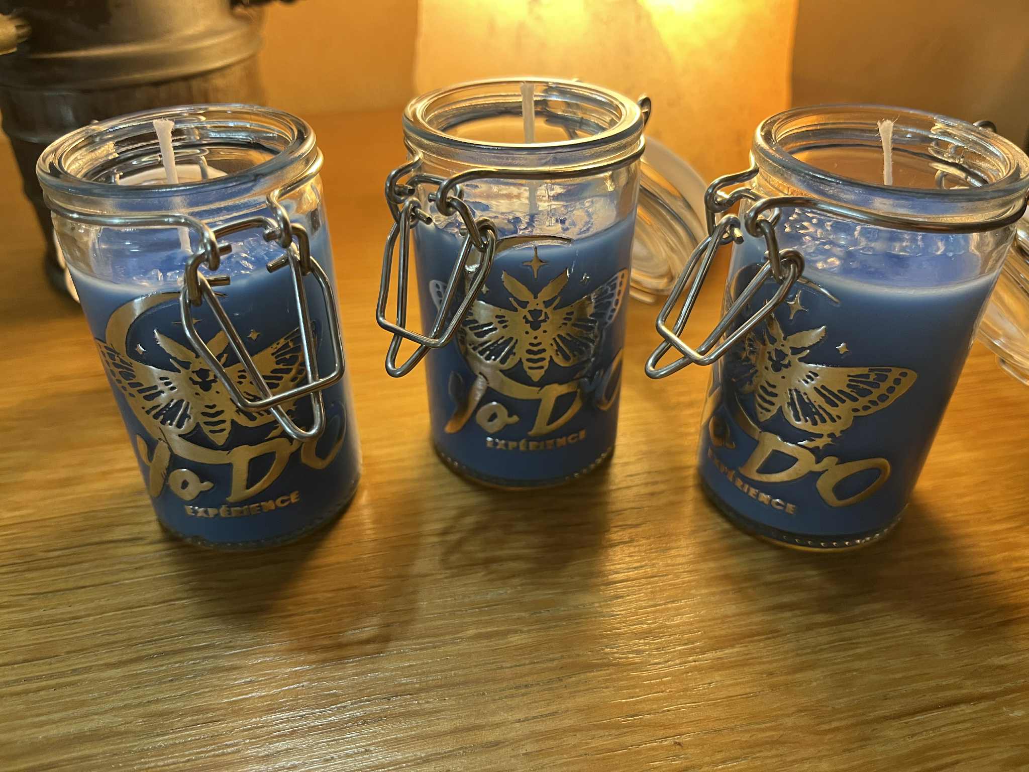 Bougies artisanales clarté, calme, énergie et harmonie (Boug36) 