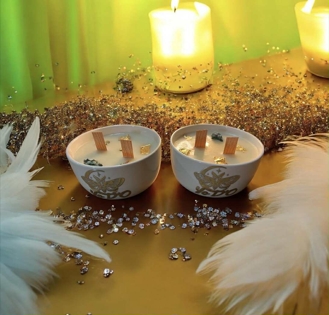 Bougies artisanales alliance de purification et de transformation.(Boug39)
