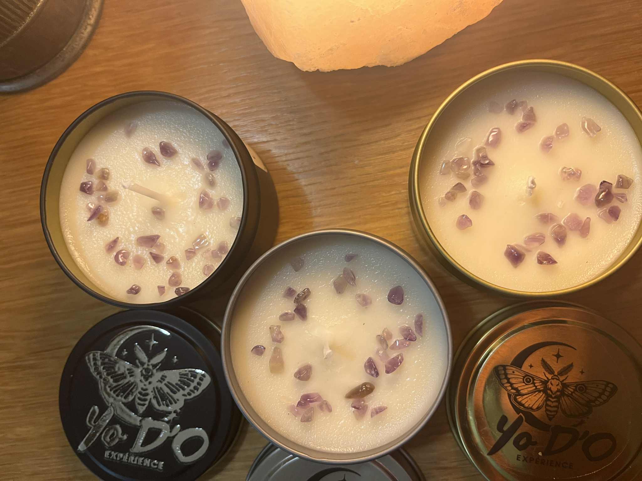 Bougies artisanales sommeil paisible, beauté et fragilité (Boug5)