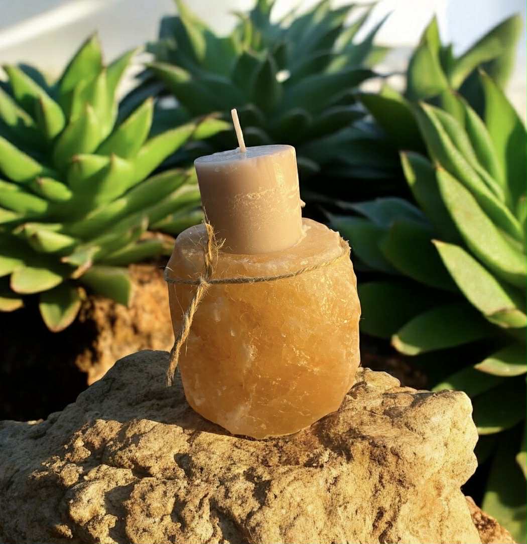 Bougie artisanale bien-être général et ambiance cocooning et relaxante (Boug29)