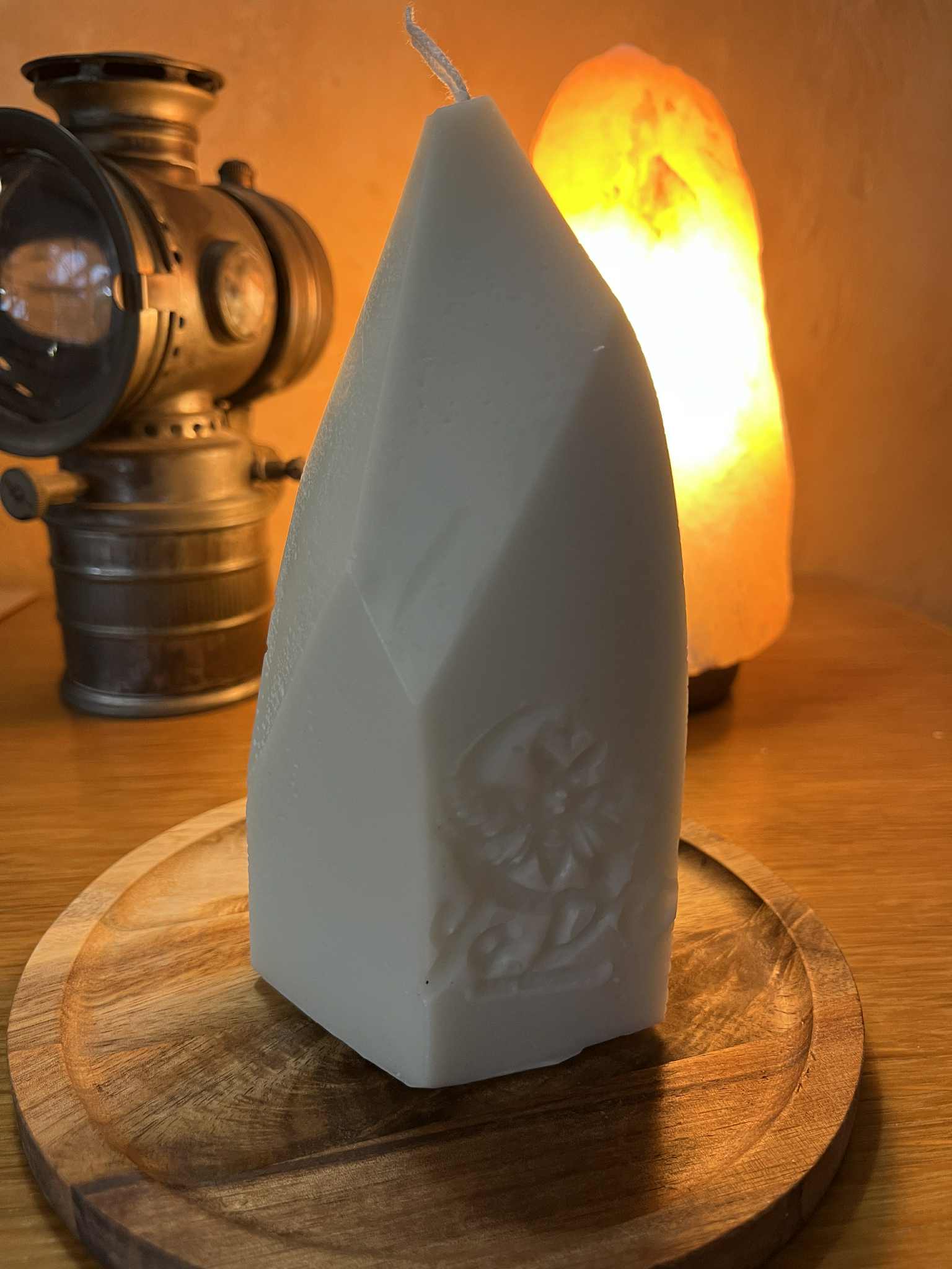 Bougie artisanale Sérénité, Clarté & Énergie douce (Boug15)