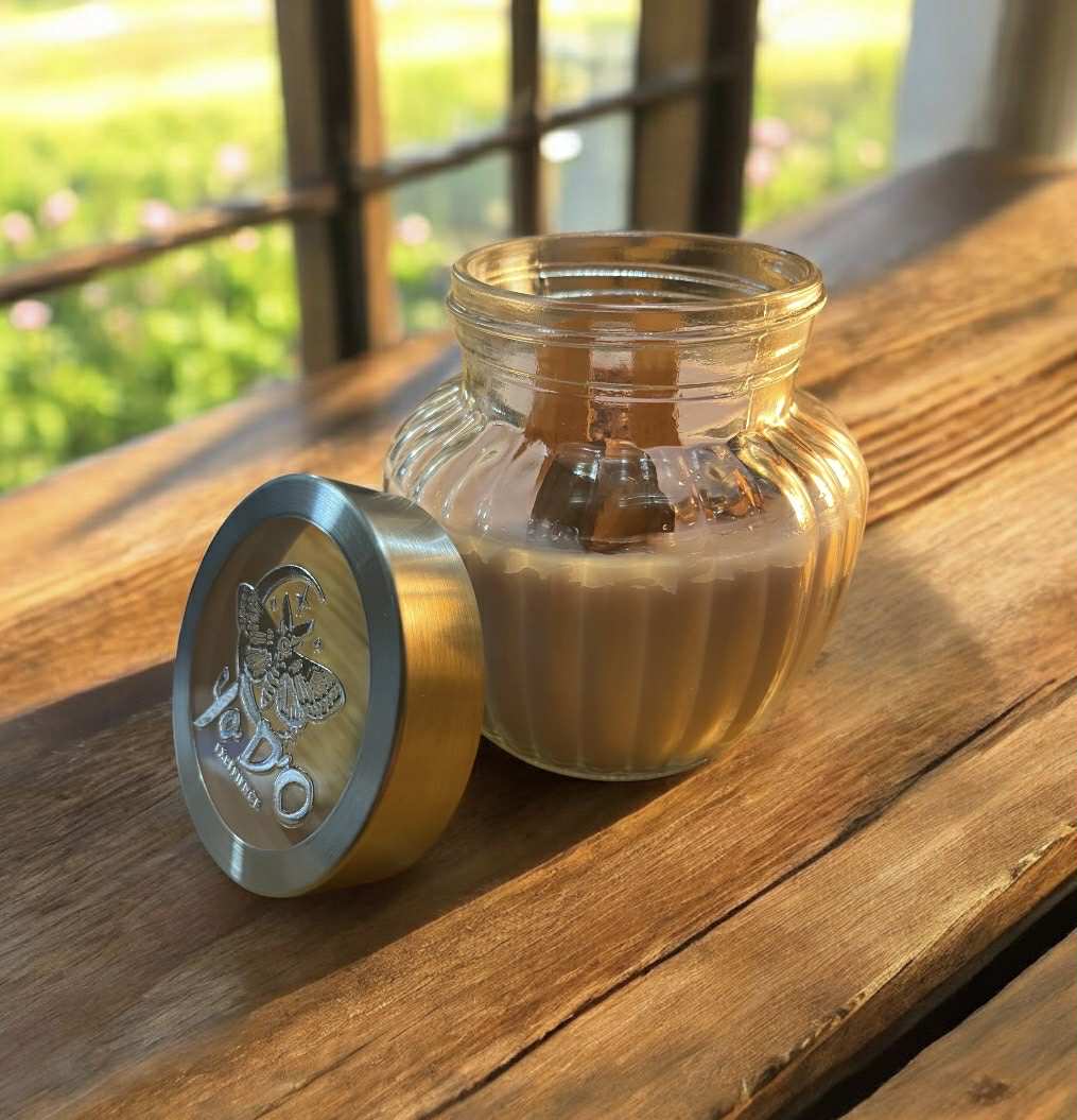 Bougie artisanale vitalité, bien-être général, ambiance relaxante et cocooning (Boug30)