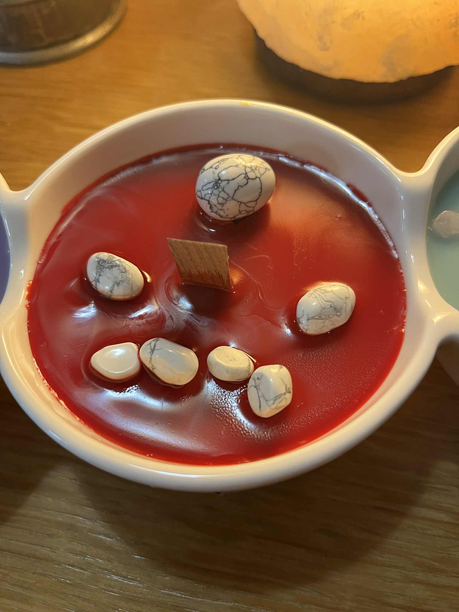 Bougies artisanales 3 compartiments (Boug43)