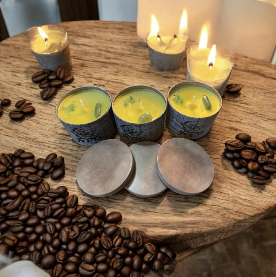 Bougies artisanales calme, équilibre émotionnel, paix intérieure, douceur et relaxation (Boug13)