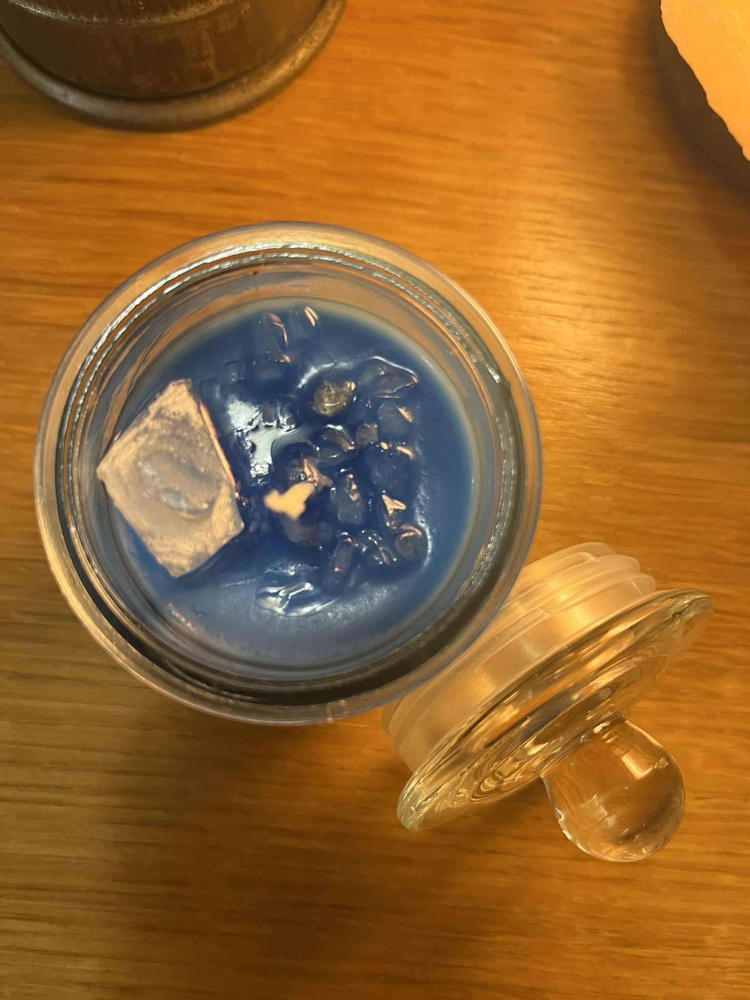 Bougie artisanale calme, clarté, énergie et harmonie (Boug37) 