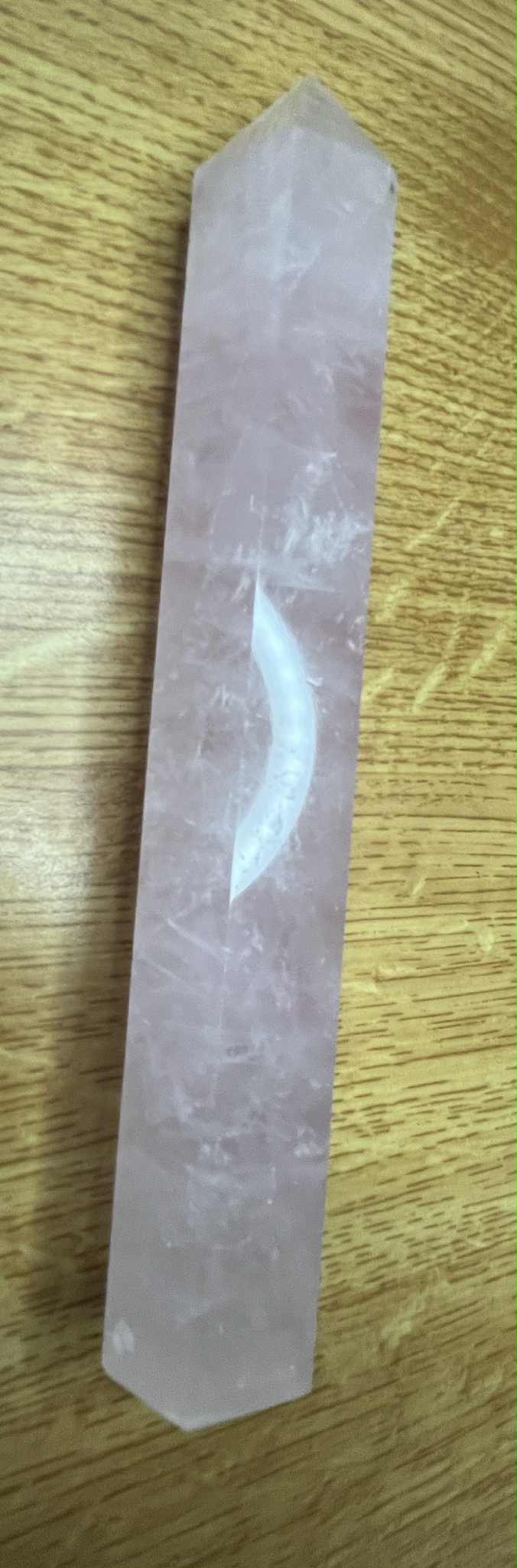 Pointe de Quartz rose (Pb23)