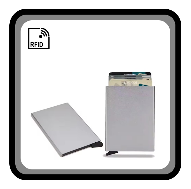 Porte cartes rigide avec blocage RFID 