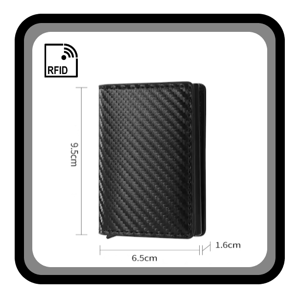 Portefeuille solide Protection RFID intégrée